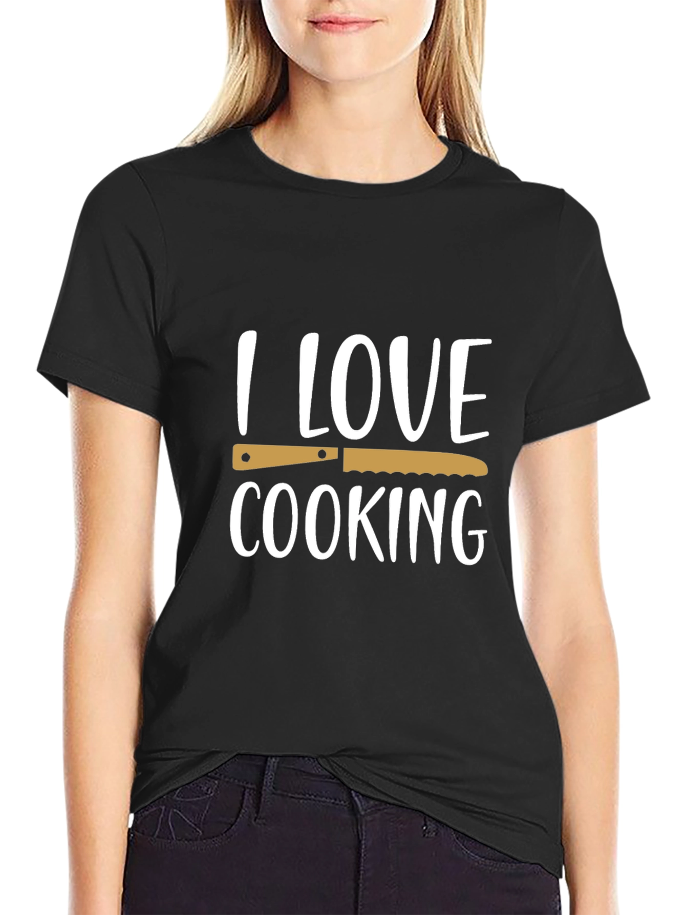 I Love Cooking T-Shirt - Chef Gift