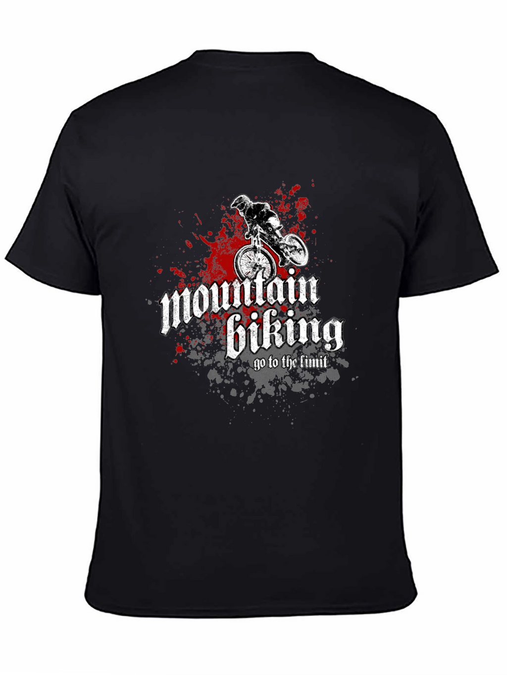 Mountain Biking Graphic Tee - Ride to the Limit!