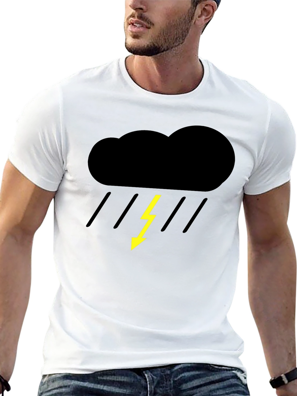 Storm Cloud Graphic Tee