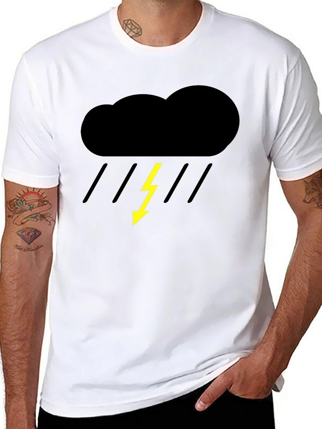 Storm Cloud Graphic Tee
