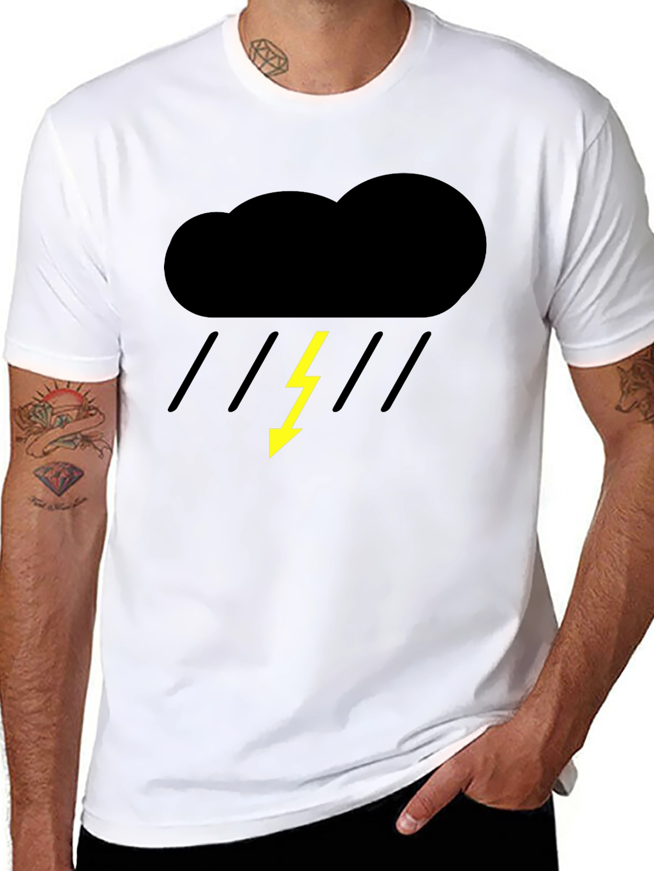 Storm Cloud Graphic Tee