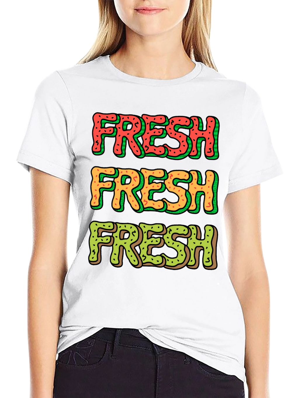 Fresh Graphic Tee - Trendy Streetwear T-Shirt