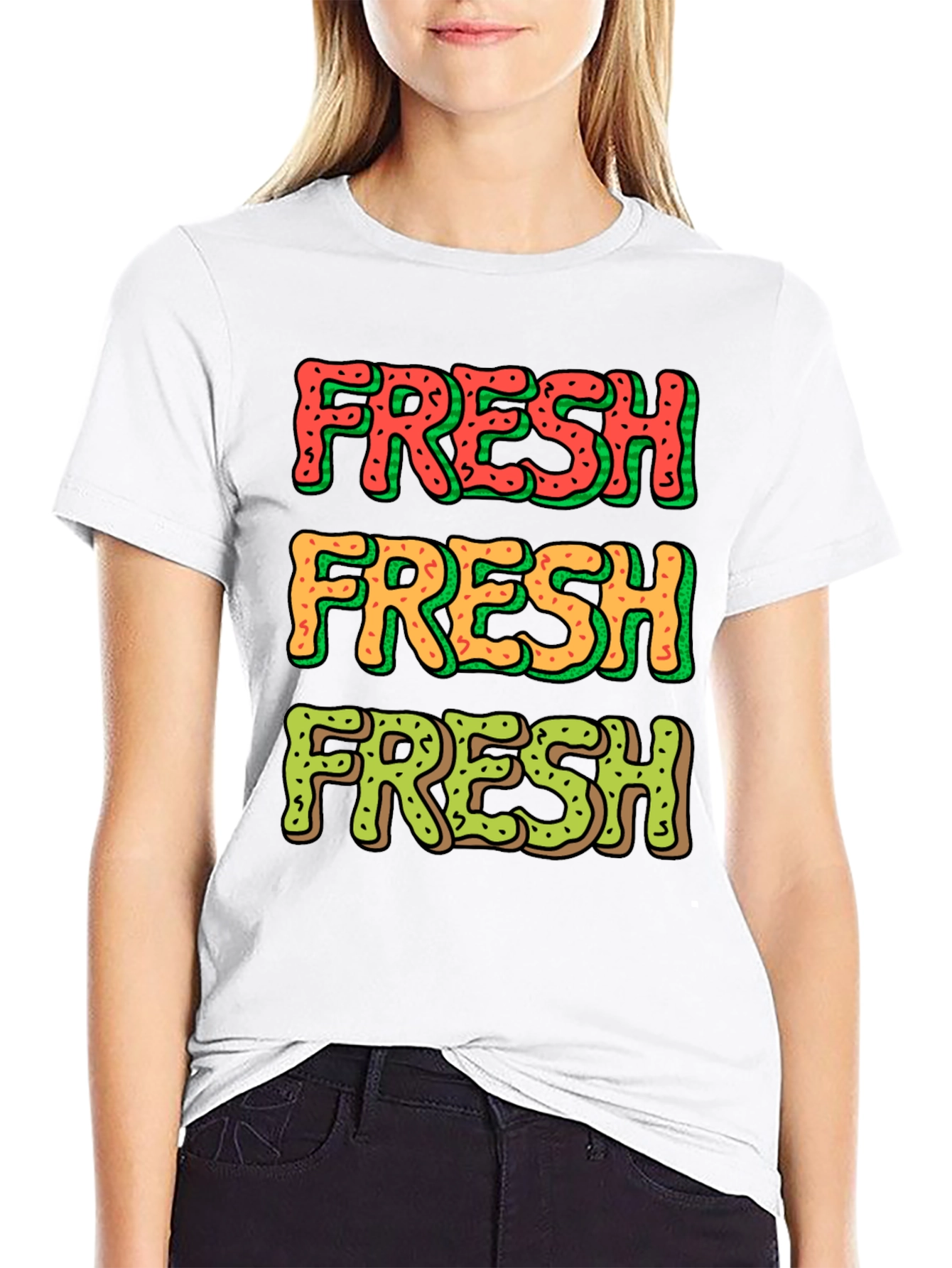 Fresh Graphic Tee - Trendy Streetwear T-Shirt