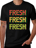 Fresh Graphic Tee - Trendy Streetwear T-Shirt