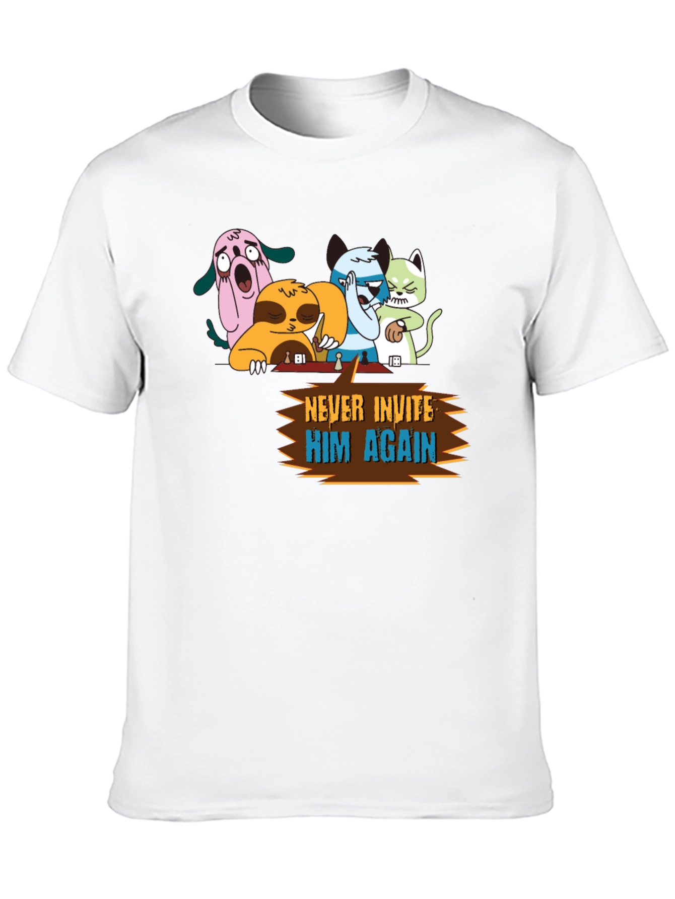 Never Invite Him Again Graphic T-Shirt