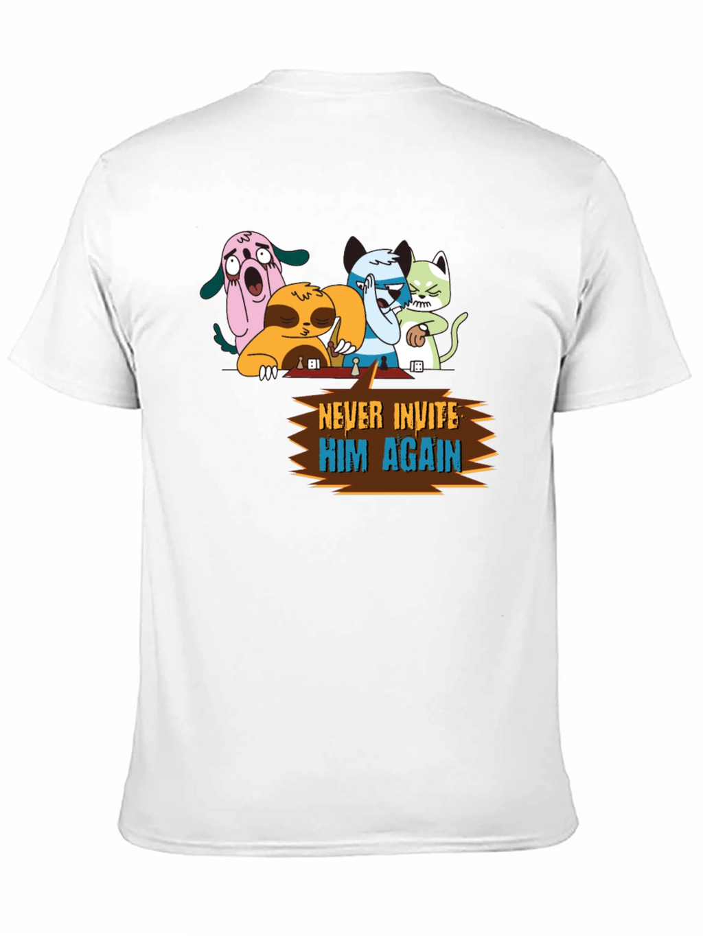 Never Invite Him Again Graphic T-Shirt