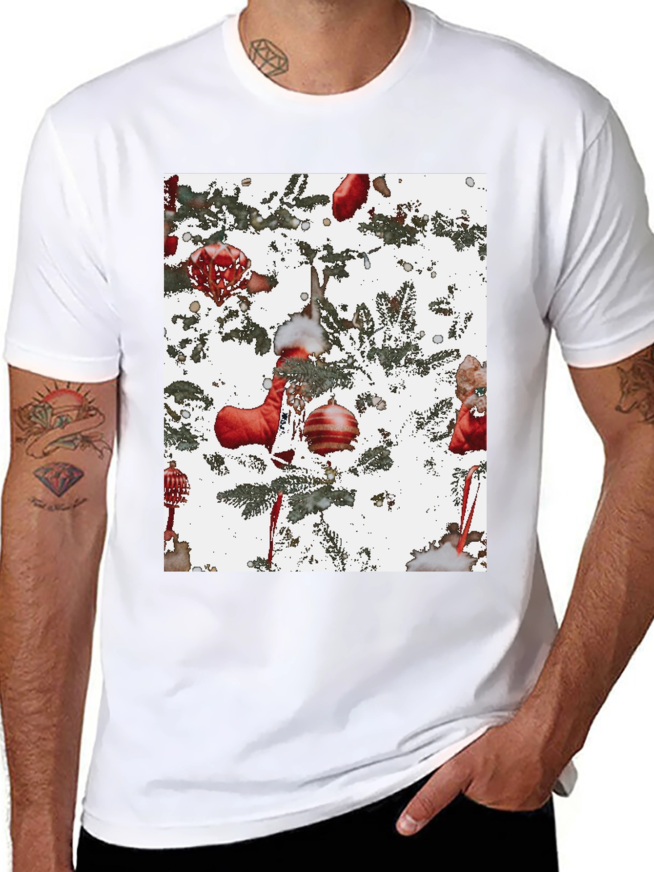 Festive Christmas Tree T-Shirt