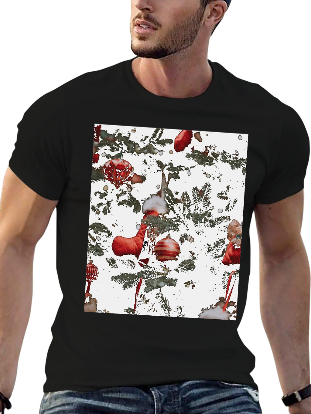 Festive Christmas Tree T-Shirt