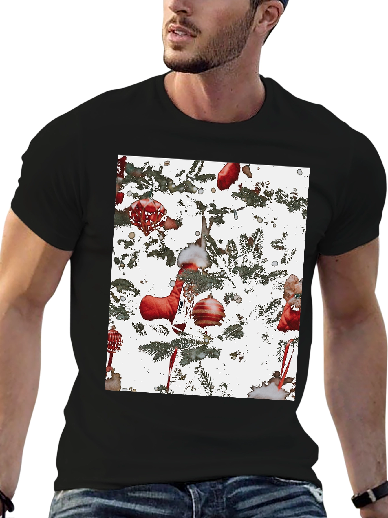 Festive Christmas Tree T-Shirt
