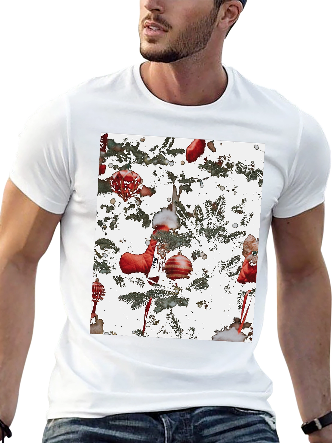 Festive Christmas Tree T-Shirt