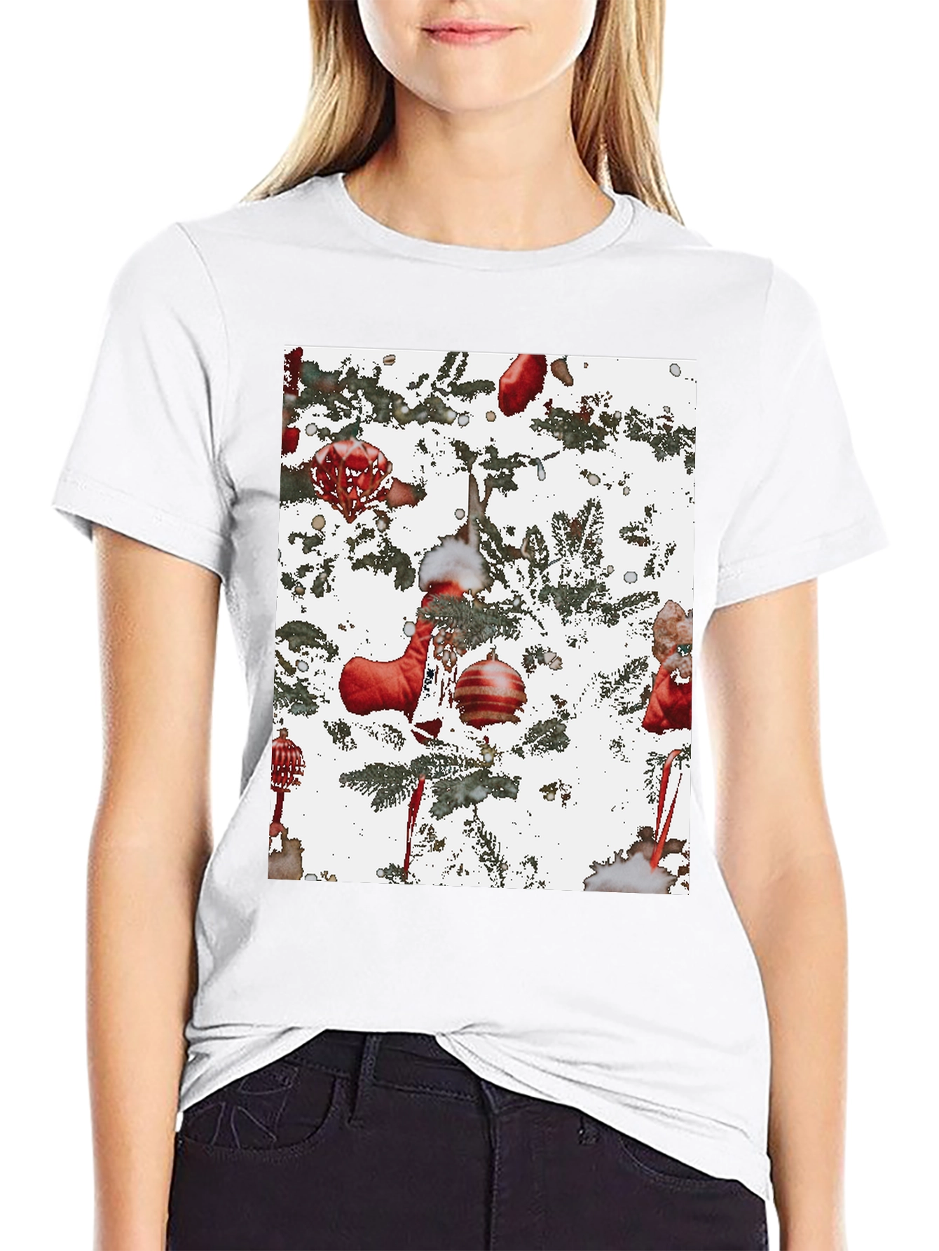 Festive Christmas Tree T-Shirt