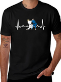 Judo Heartbeat T-Shirt - Martial Arts Graphic Tee