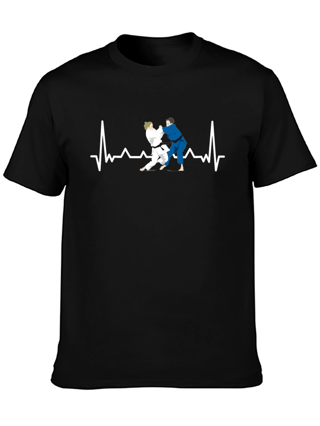 Judo Heartbeat T-Shirt - Martial Arts Graphic Tee
