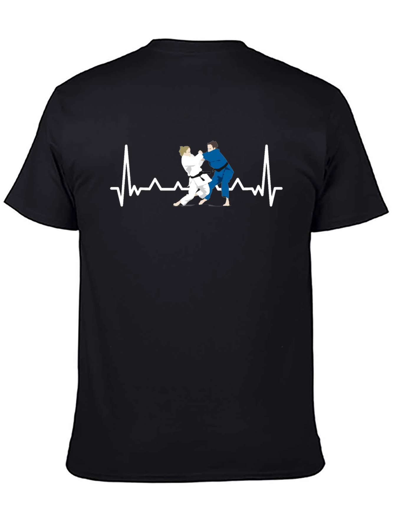 Judo Heartbeat T-Shirt - Martial Arts Graphic Tee