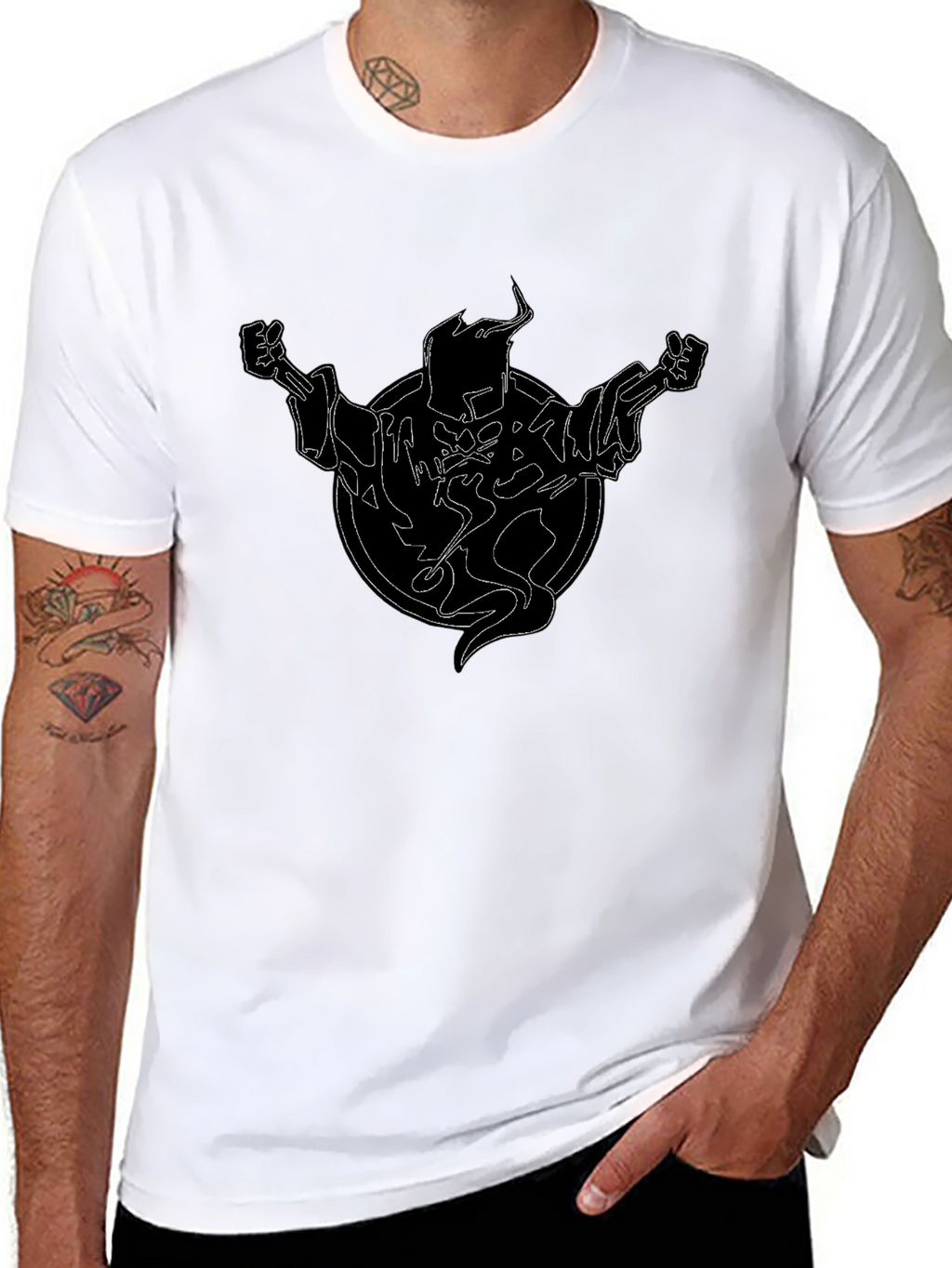 Ghost Rider T-Shirt - Black Cotton Tee
