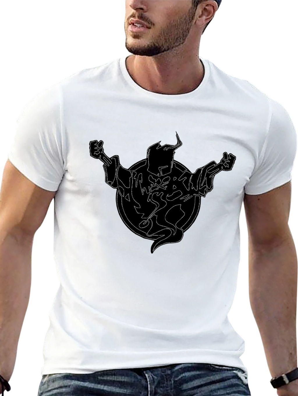 Ghost Rider T-Shirt - Black Cotton Tee