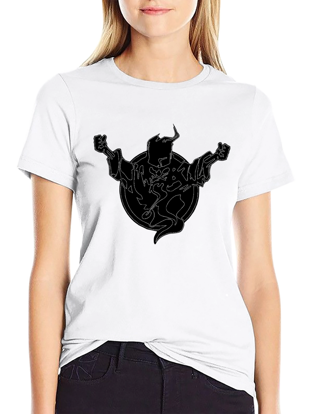 Ghost Rider T-Shirt - Black Cotton Tee