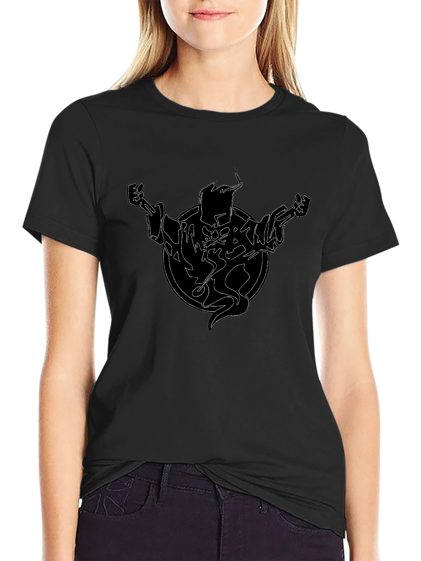 Ghost Rider T-Shirt - Black Cotton Tee