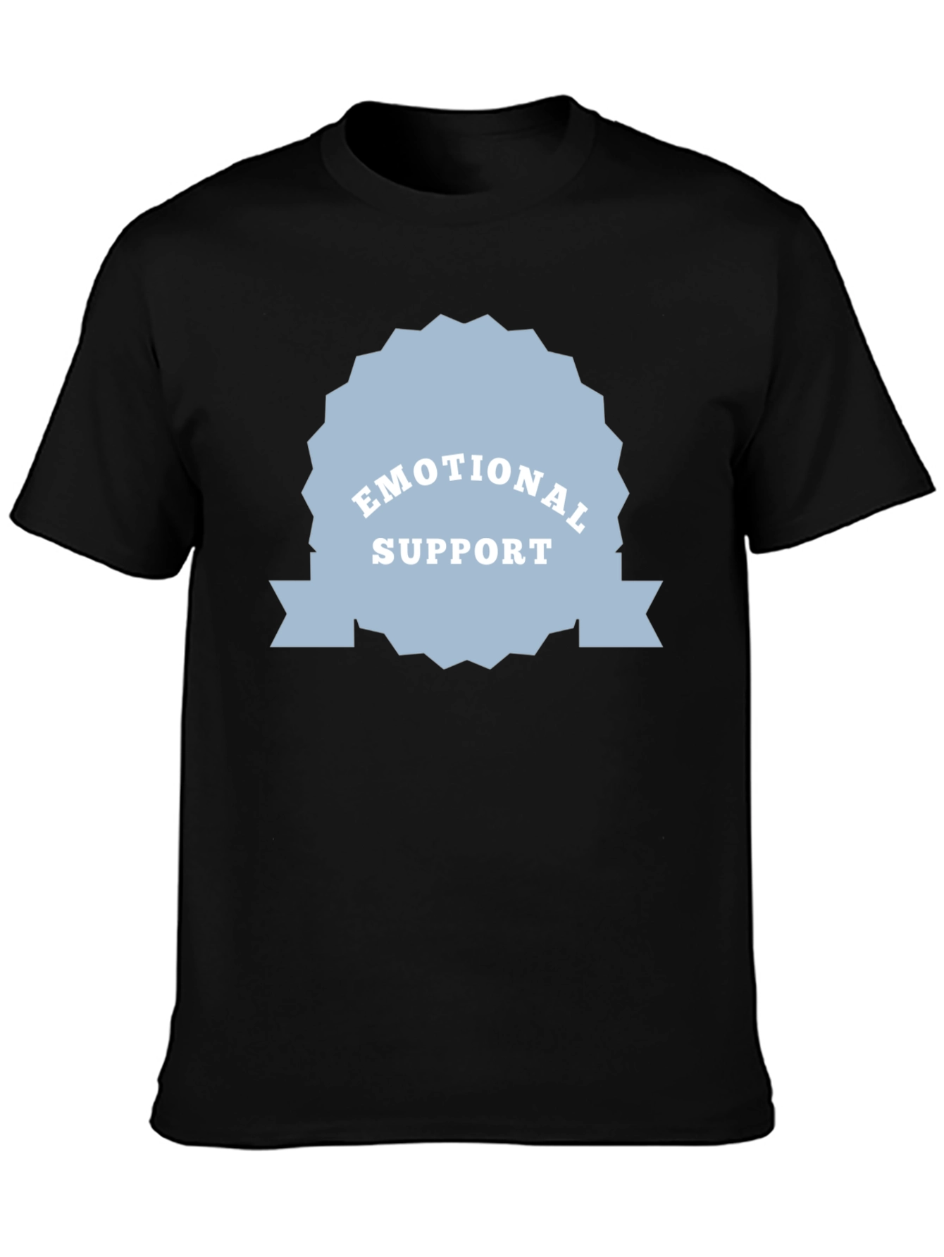 Emotional Support Black Tee