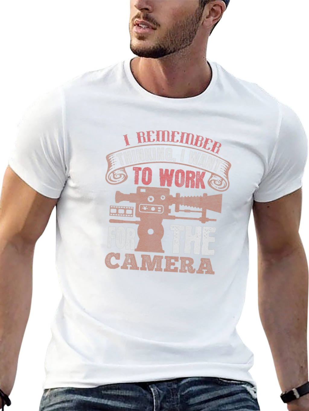 I Remember Thinking T-Shirt - Cameraman Cinematographer Tee