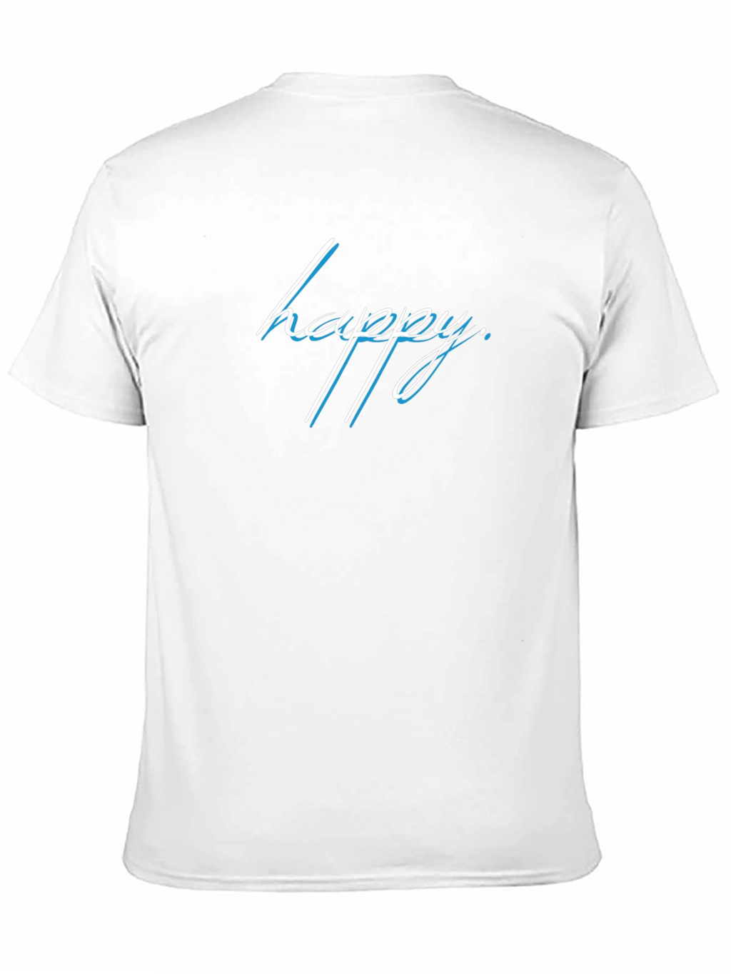 Happy Graphic Tee - Stylish Black Casual Shirt
