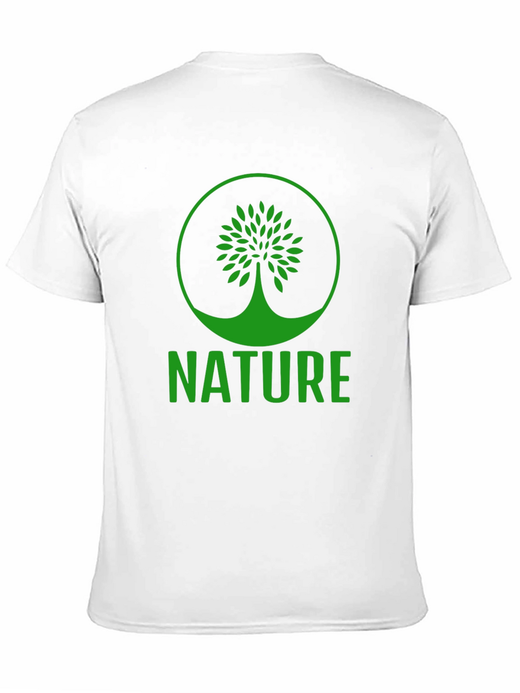 Nature Tree Graphic T-Shirt - Black Cotton Tee