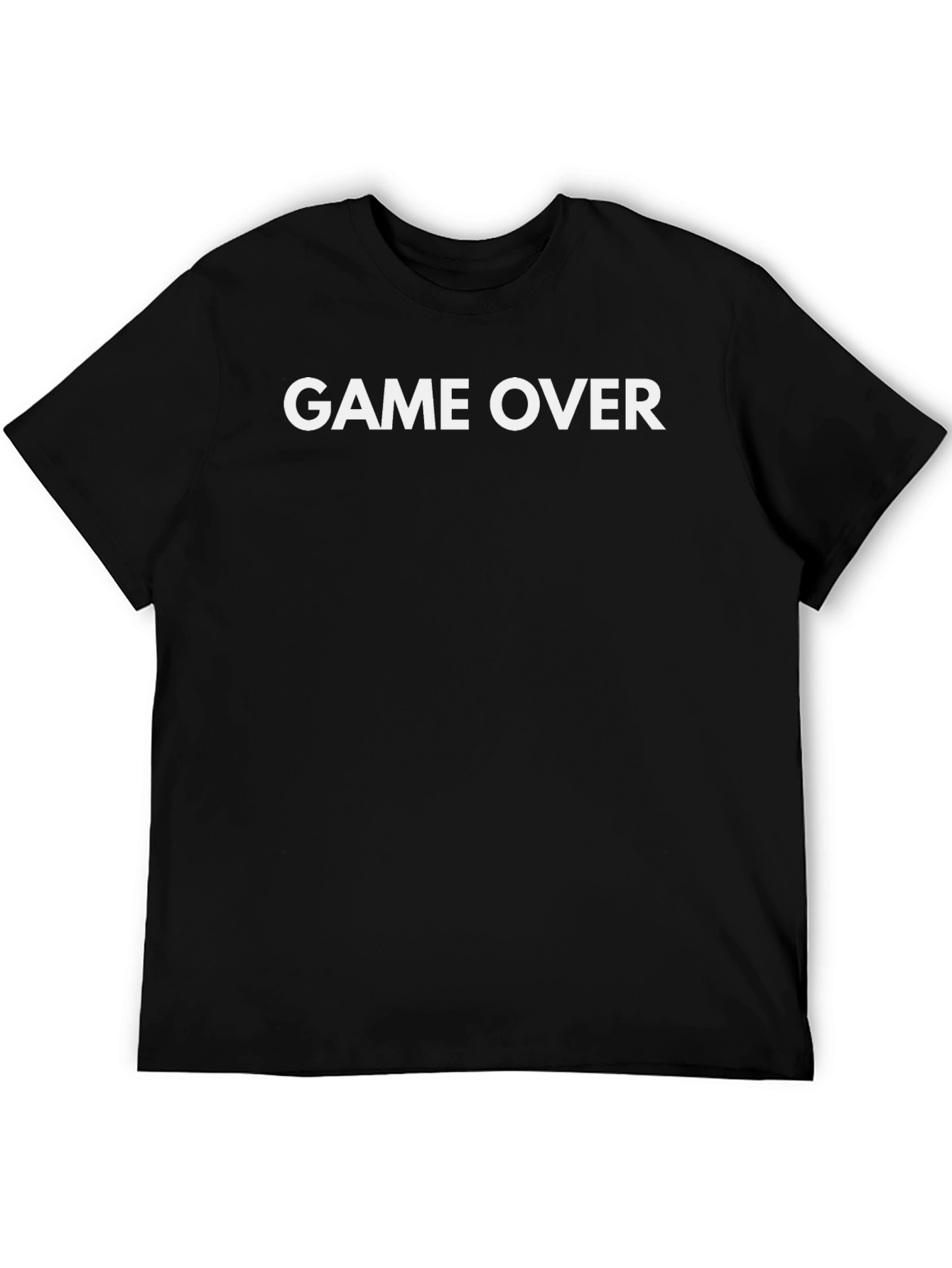 Game Over Black T-Shirt