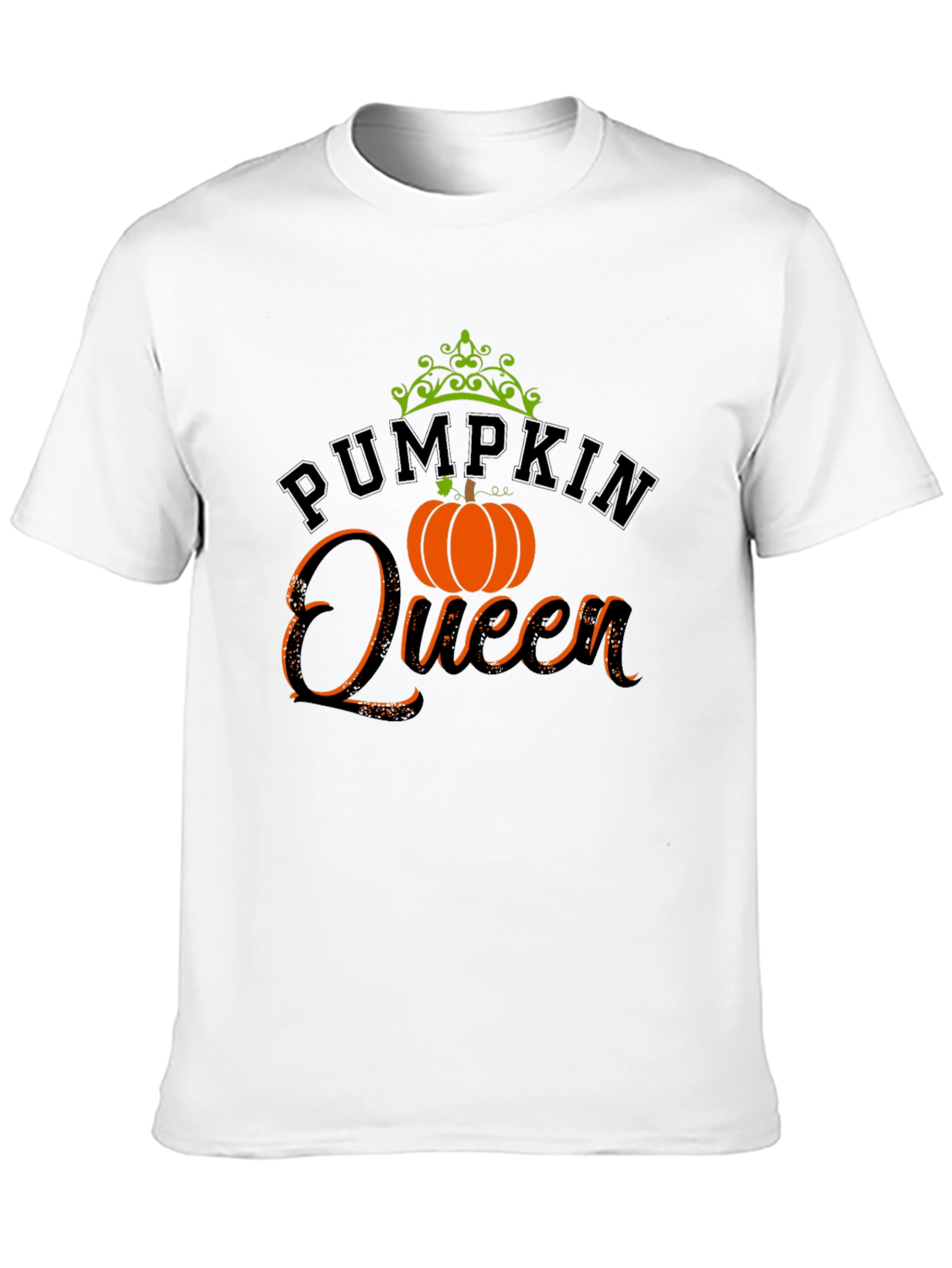 Pumpkin Queen Graphic T-Shirt - Black