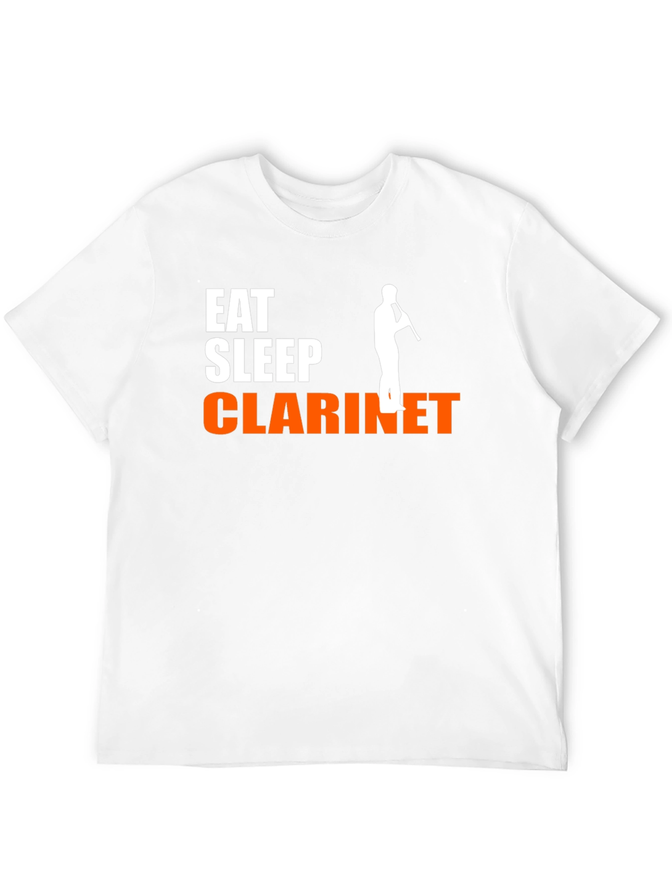 Eat Sleep Clarinet T-Shirt Black