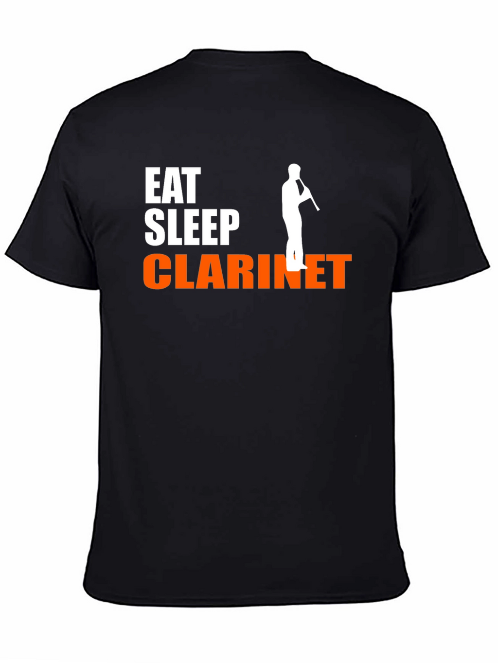 Eat Sleep Clarinet T-Shirt Black
