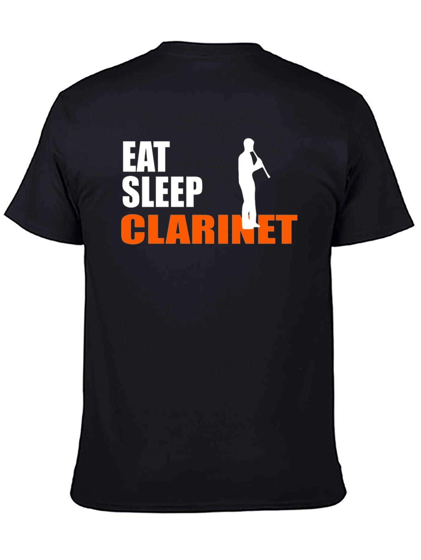 Eat Sleep Clarinet T-Shirt Black