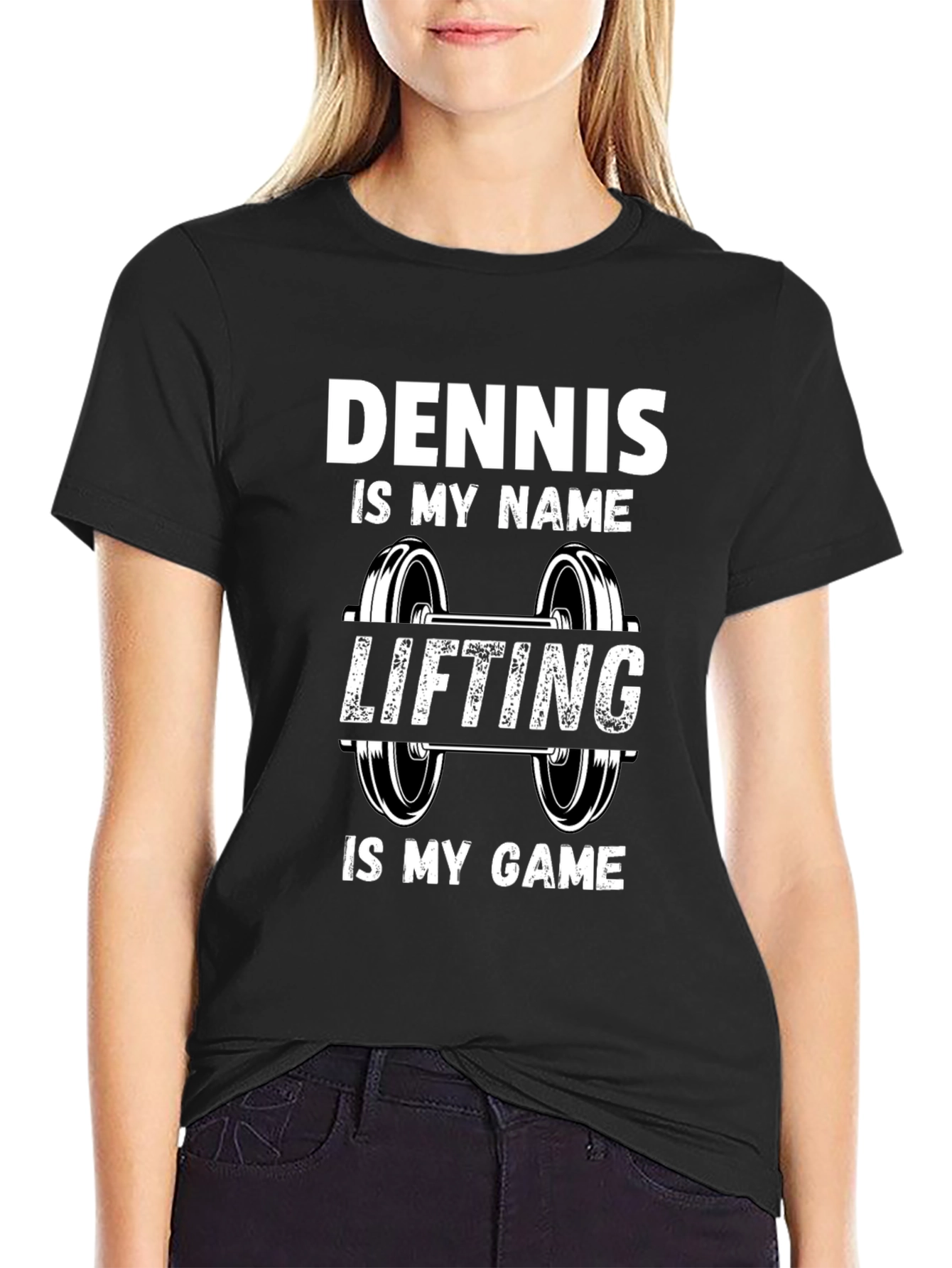 Dennis is my Name Lifting is my Game T-Shirt