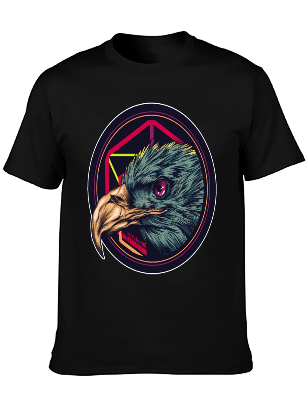 Eagle Graphic Tee - Mens Black T-Shirt