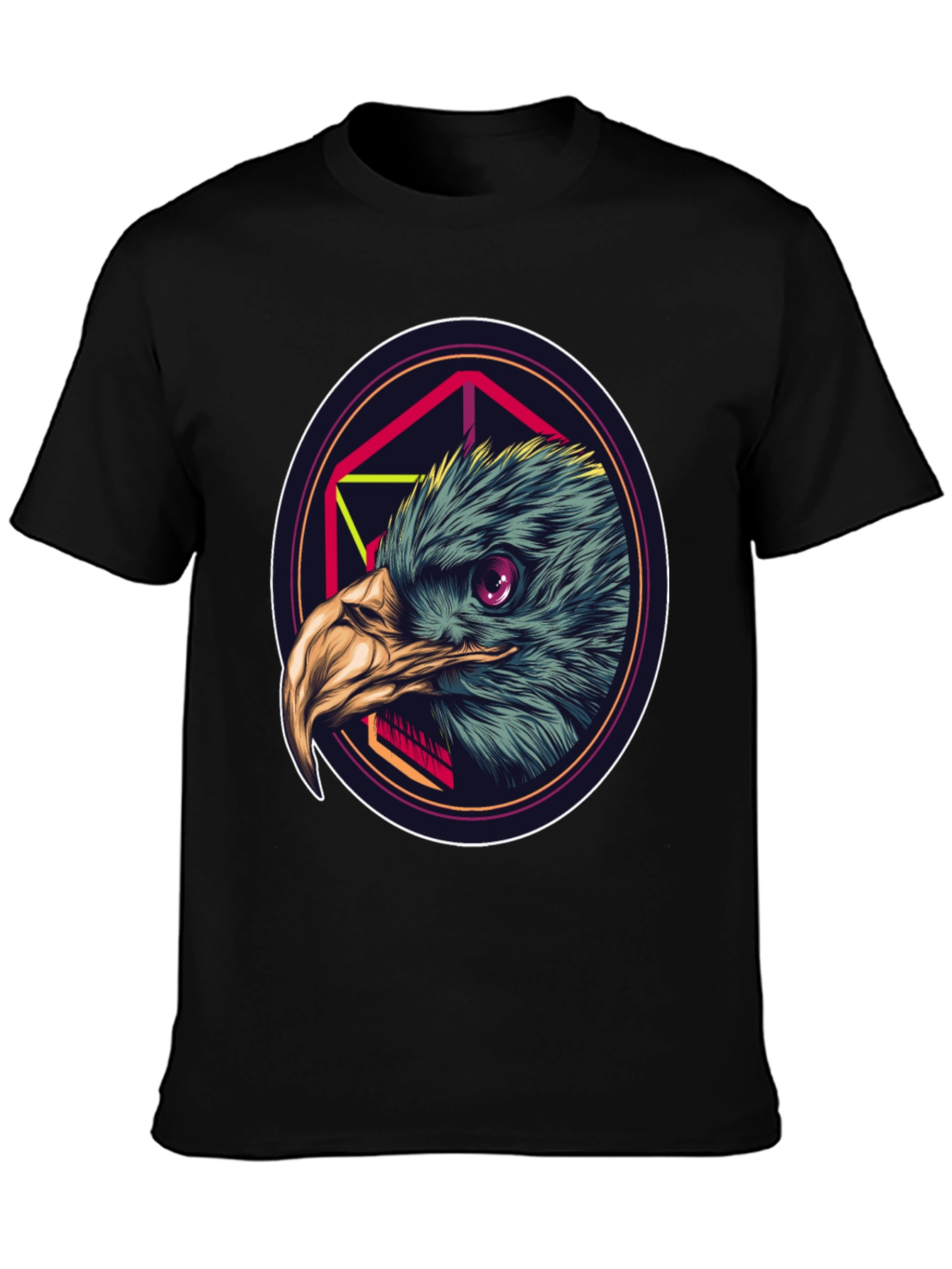 Eagle Graphic Tee - Mens Black T-Shirt