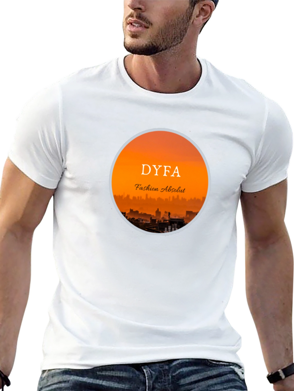 DYFA Fashion Absolut Black Graphic Tee