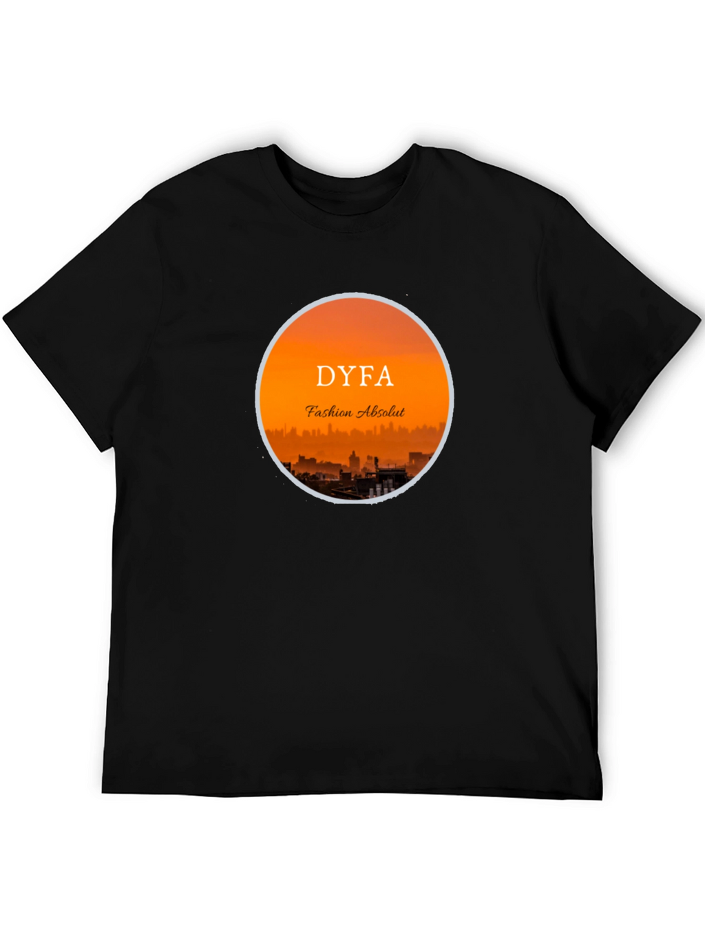 DYFA Fashion Absolut Black Graphic Tee