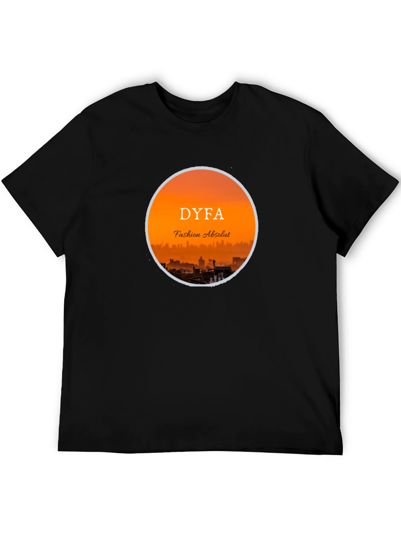 DYFA Fashion Absolut Black Graphic Tee
