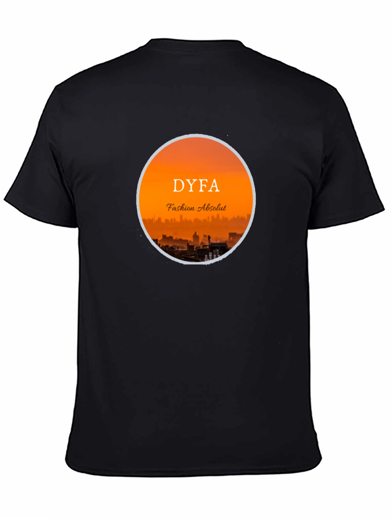DYFA Fashion Absolut Black Graphic Tee