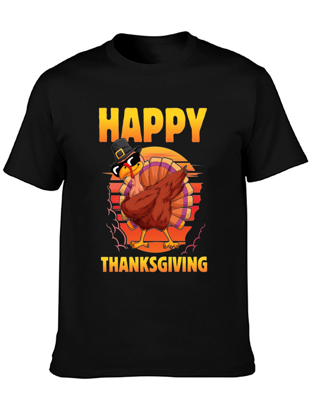 Happy Thanksgiving Turkey Dab T-Shirt