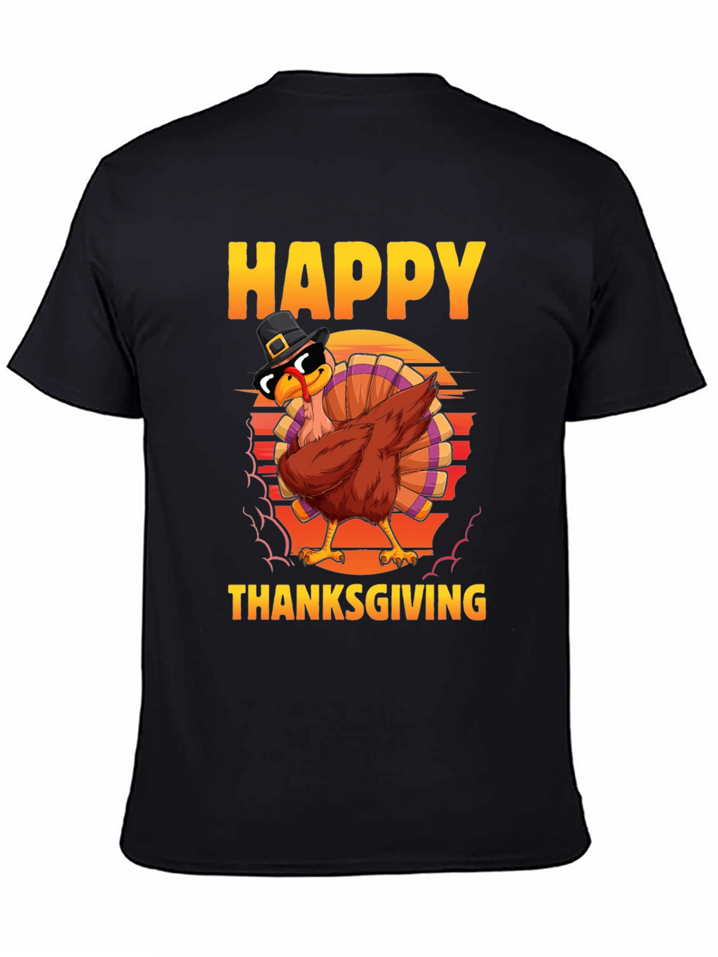 Happy Thanksgiving Turkey Dab T-Shirt