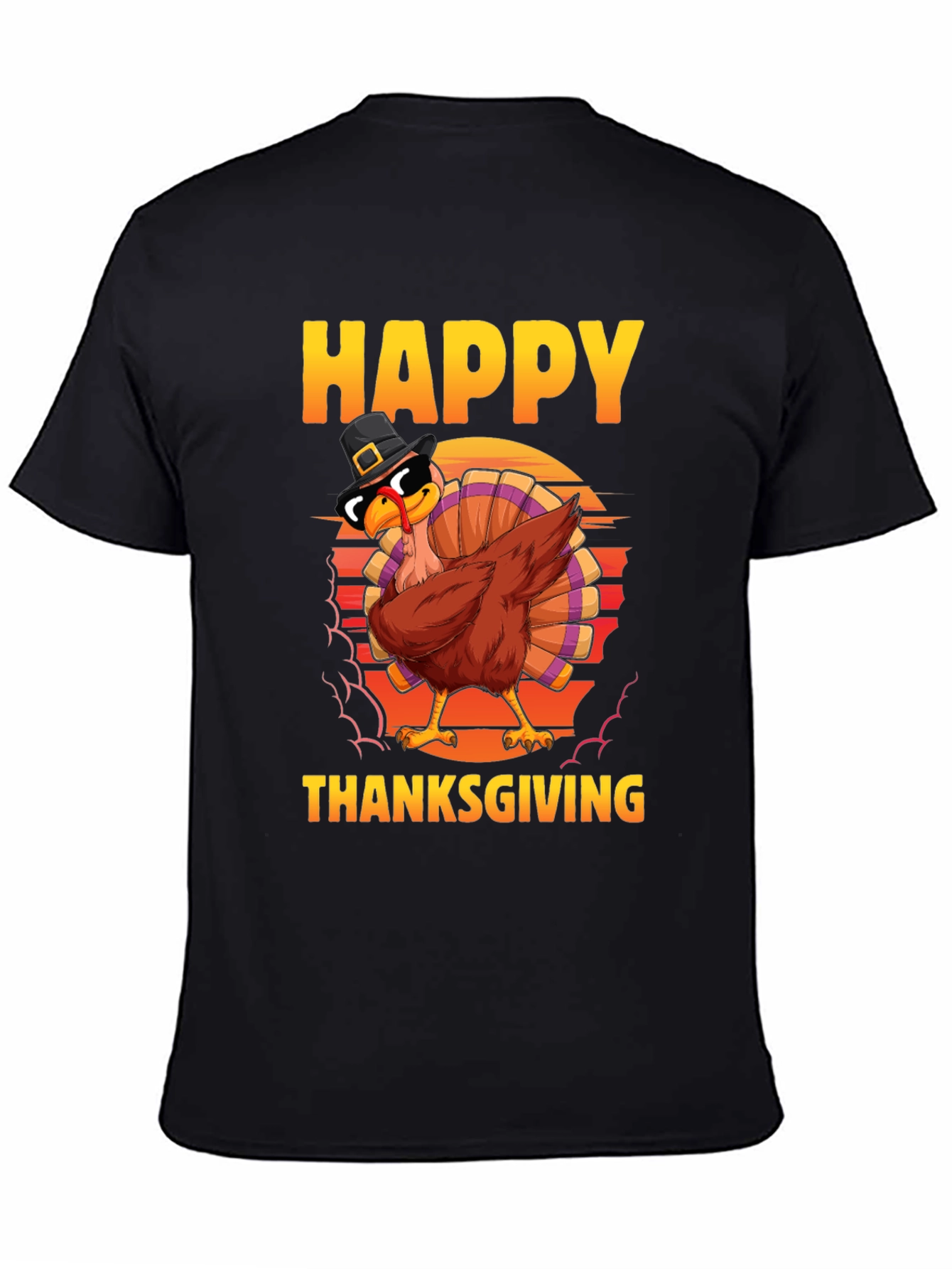 Happy Thanksgiving Turkey Dab T-Shirt
