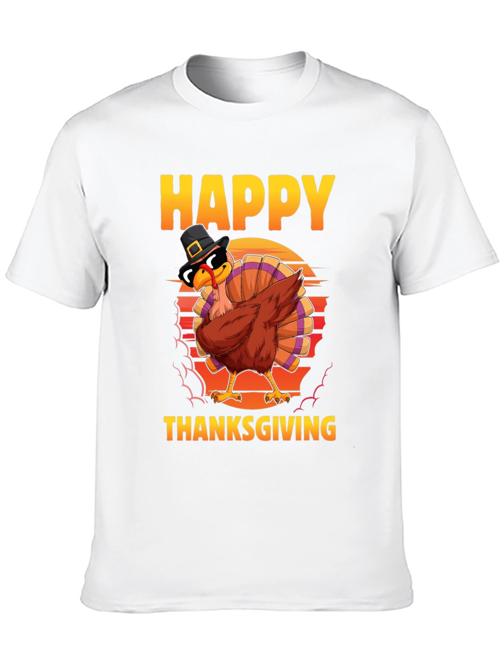 Happy Thanksgiving Turkey Dab T-Shirt