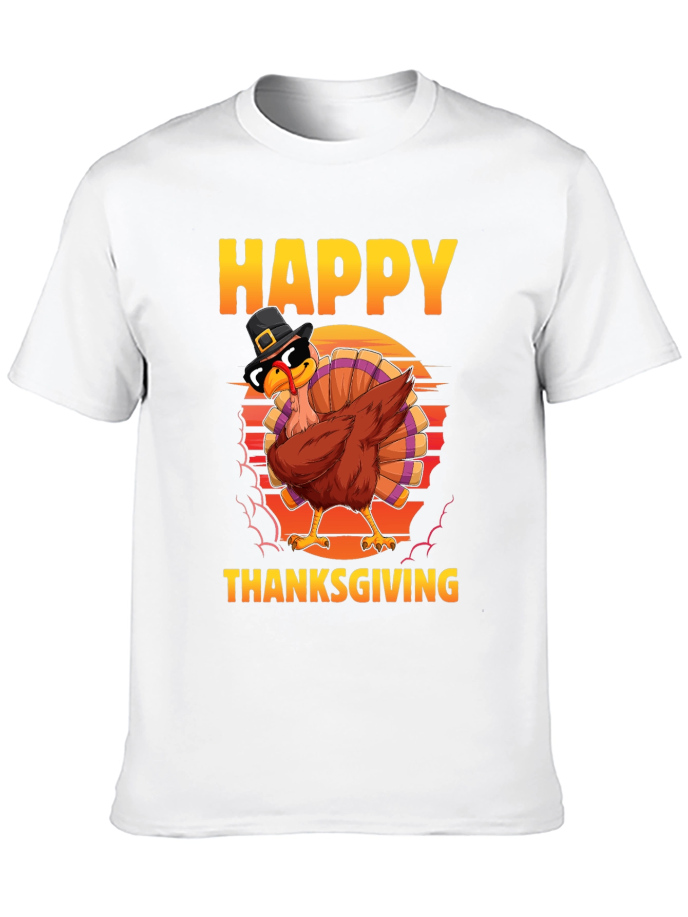 Happy Thanksgiving Turkey Dab T-Shirt