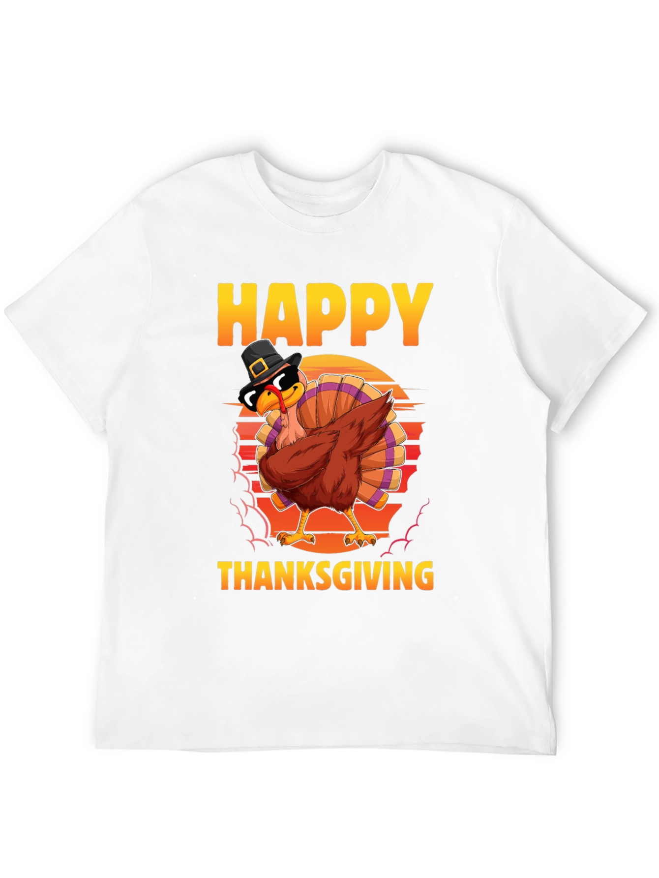 Happy Thanksgiving Turkey Dab T-Shirt