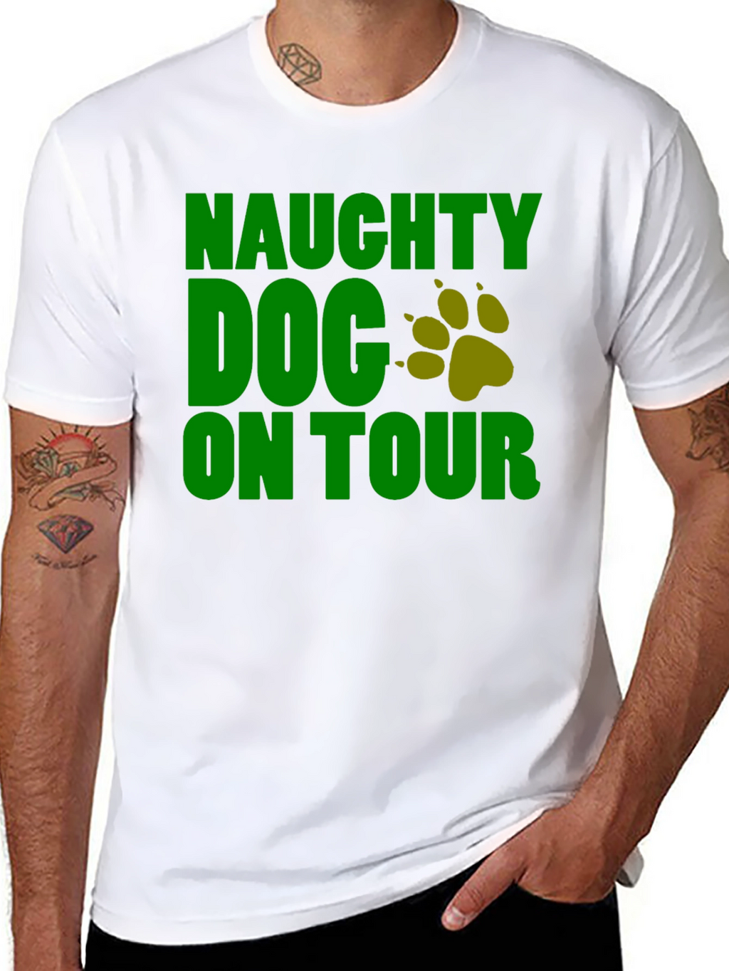 Naughty Dog On Tour T-Shirt