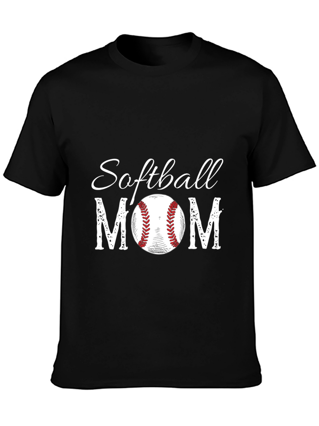 Softball Mom Graphic T-Shirt