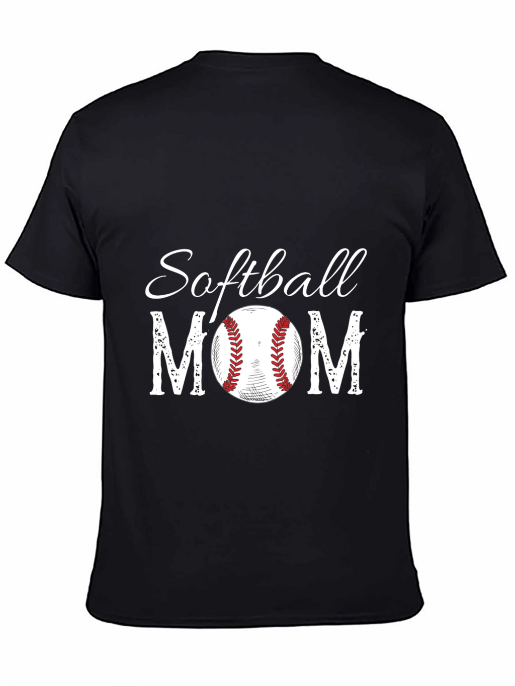 Softball Mom Graphic T-Shirt