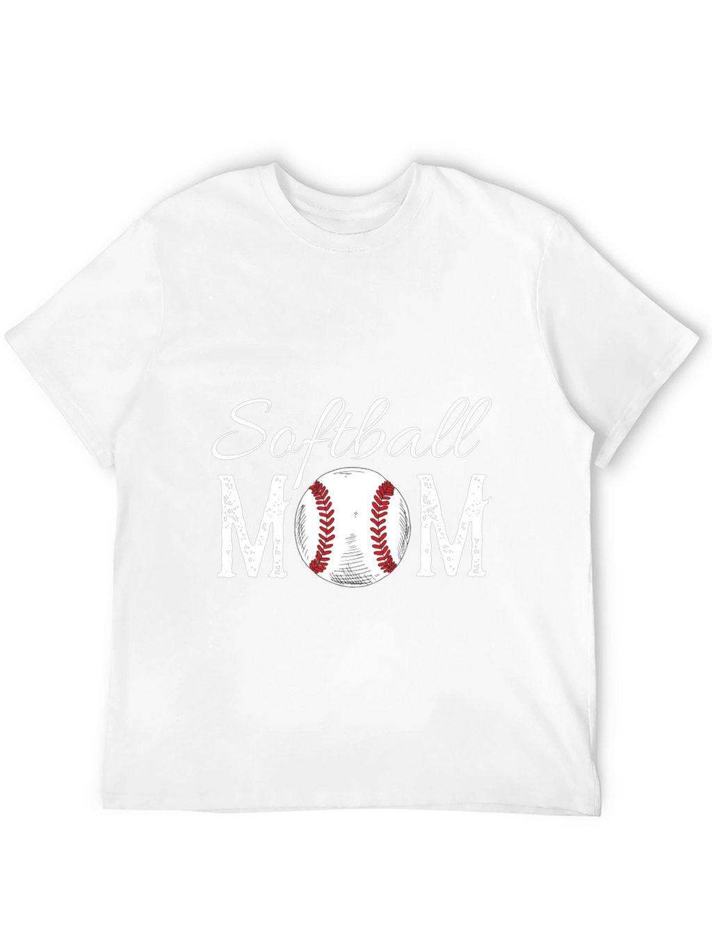Softball Mom Graphic T-Shirt