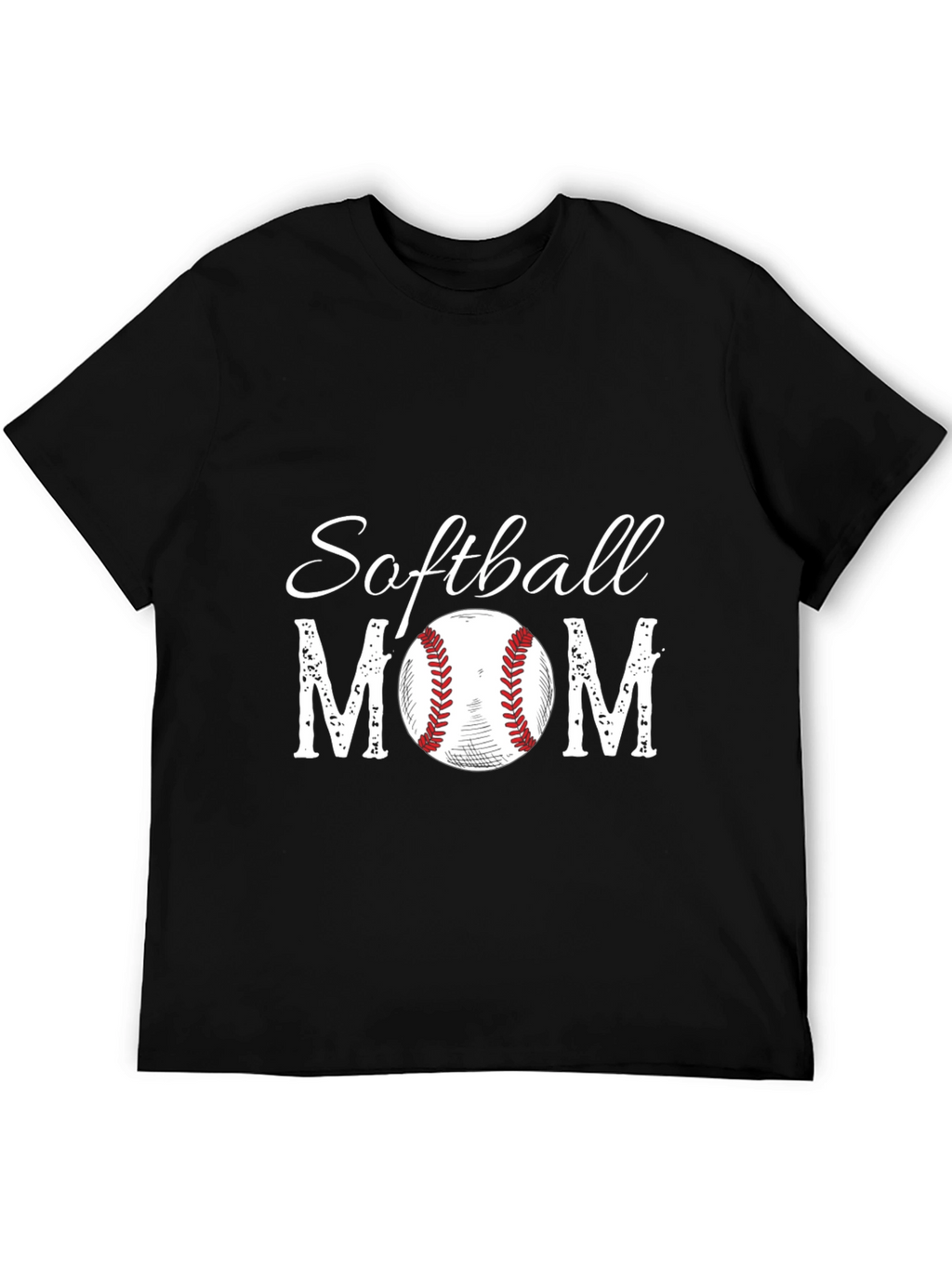 Softball Mom Graphic T-Shirt