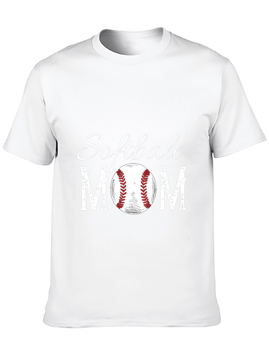 Softball Mom Graphic T-Shirt